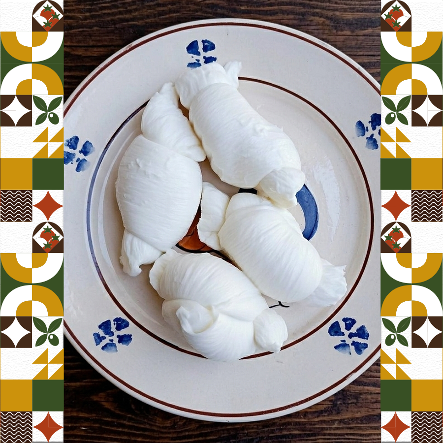 Mozzarella e ingredienti QUATTROMANI